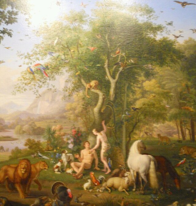 Adam and Eve Bible Story for Kids illustration